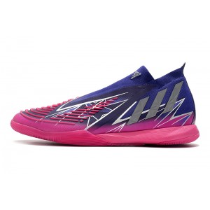 Adidas Predator Edge .1 IC Champions Code - Purple/Silver Metallic/Shock Pink