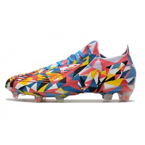 Adidas Predator Edge .1 Low FG Geometric - Blue/Yellow/Solar Red