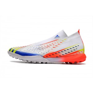 Adidas Predator Edge .1 TF Al Rihla - White/Solar Yellow/Blue