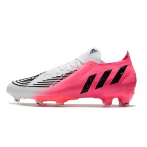 Adidas Predator Edge LZ .1 Low FG Unite Football Limited Edition - Solar Pink/Black/White