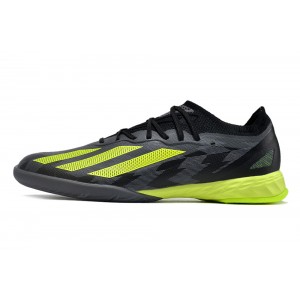 Adidas X Crazyfast.1 IC Indoor Crazycharged - Core Black/Team Solar Yellow/Grey Five