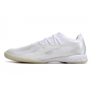 Adidas X Crazyfast.1 IC Indoor Pearlized - White