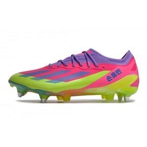 Adidas X Crazyfast.1 SG Soft Ground Korean Nights Son - Lucid Lemon/Blue/Pink