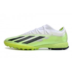 Adidas X Crazyfast.1 TF Turf Crazyrush - White/Black/Lucid Lemon