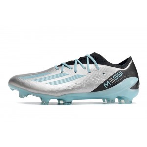 adidas X Crazyfast Messi.1 FG Infinito - Silver Metallic/Blue/Core Black