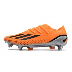 Adidas X SpeedPortal .1 SG Metal Studs - Orange/Black/Grey