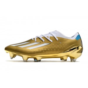 Adidas X Speedportal Messi .1 SG Metal Studs Leyenda - Gold/White/Black