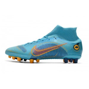 Nike Mercurial Superfly 8 Elite AG Blueprint - Blue/Orange/Marina