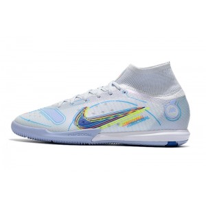 Nike Mercurial Superfly 8 Elite IC The Progress - Grey/Blackened Blue