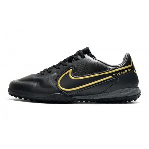 Nike Tiempo Legend React 9 Pro TF 'Shadow' - Black/Gold