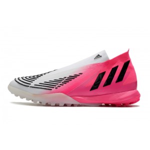 Adidas Predator Edge LZ + TF Unite Football - Pink/Black/White