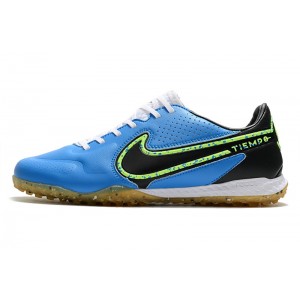 Nike Tiempo Legend React 9 Pro TF - Blue/Black/Yellow