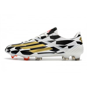 Adidas F50 Adizero X Ghosted FG Mo Salah - White/Black/Gold