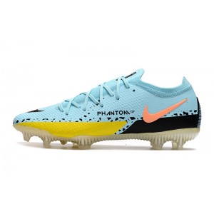 Nike Phantom GT 2 Elite FG Lucent - Ice Blue/Black/Yellow Strike