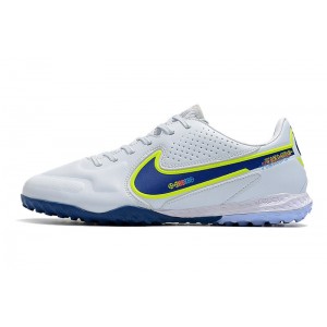 Nike Tiempo Legend React 9 Pro TF The Progress - White Grey/Blue