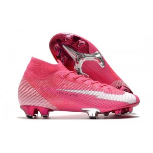 Nike Mercurial Superfly 7 Elite Mbappé Rosa FG - Pink / White / Black