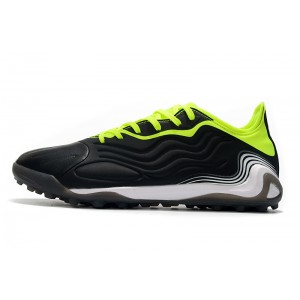 Adidas Copa Sense .1 TF Superstealth - Black/White/Volt