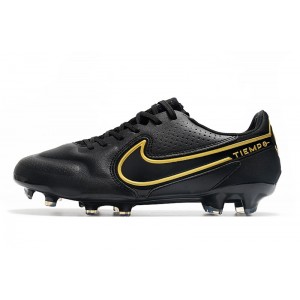 Nike Tiempo Legend 9 Elite FG Shadow - Black/Gold