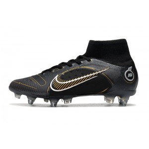 Nike Mercurial Superfly 8 Elite SG Shadow - Black/Gold/Silver