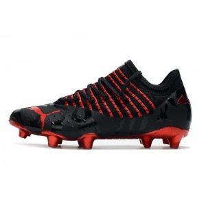 Puma Future Z 1.3 FG/AG 'Batman' - Black/Red