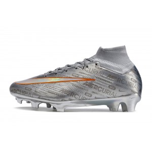 Nike Air Zoom Mercurial XXV SE Superfly 9 Elite FG - Metallic Silver/Wolf Grey