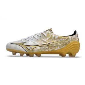 Mizuno Alpha Made in Japan FG - White/Gold