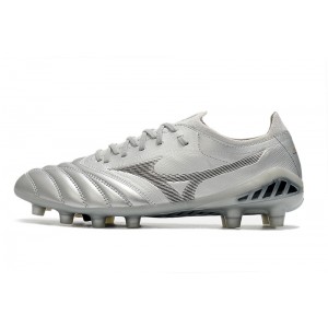 Mizuno Morelia Neo III Beta Japan FG - Silver/Grey