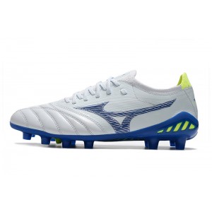 Mizuno Morelia Neo III Beta Japan FG - White/Blue/Volt