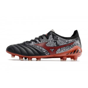 Mizuno Morelia Neo III Beta x SR4 Japan FG - Black/Red