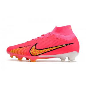 Nike Air Zoom Mercurial Superfly 9 Elite FG - Pink/White/Black/Volt