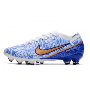 Nike Air Zoom Mercurial Vapor 15 Elite AG CR7 - White/Blue