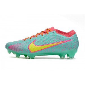 Nike Air Zoom Mercurial Vapor 15 Elite FG - Green/Yellow/Pink