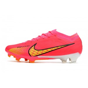 Nike Air Zoom Mercurial Vapor 15 Elite FG - Pink/White/Black/Volt