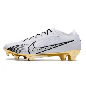 Nike Air Zoom Mercurial Vapor 15 Elite FG - White/Gold/Black