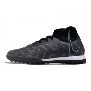 Nike By You Phantom Luna Elite TF Turf - Black/White