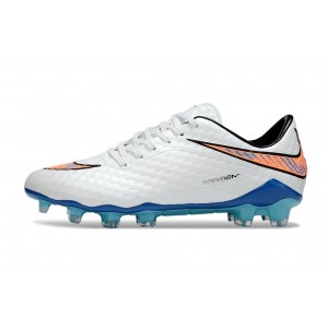 Nike Hypervenom Phantom 1 FG Shine Through - White/Blue/Orange