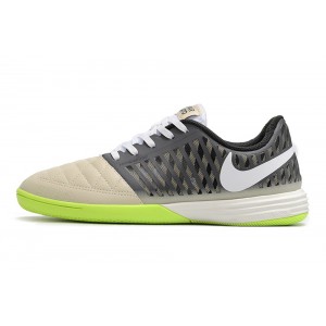 Nike Lunar Gato II IC Indoor Small Sided Pack - Grey/White/Volt