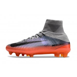 Nike Mercurial Superfly V CR7 Chapter 4 FG - Cool Grey/Orange 