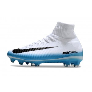 Nike Mercurial Superfly V FG - White/Blue