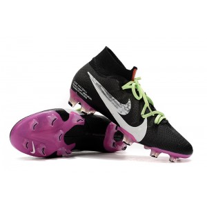 Nike Mercurial Superfly VII Elite FG - Black / White / Purple