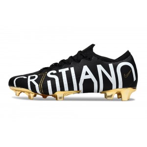 Nike Mercurial Vapor 12 CR7 Elite FG - Black/Gold