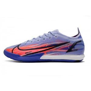 Nike Mercurial Vapor 14 Elite IC Kylian Mbappe KM Flames - Purple/Red/Silver