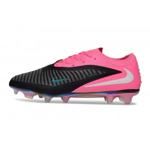 Nike Phantom 6 Elite Low FG By You Custom - Hyper Pink/Black/White