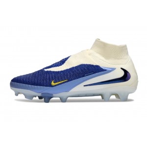 Nike Phantom 6 Fear Nothing Elite High Top FG - Racer Blue/Dark Obsidian