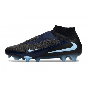 Nike Phantom 6 High Top Elite FG Shadow Pack - Black/Ice Blue