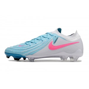 Nike Phantom GX 2 Low Top 2024 Euro Elite FG - Blue/White/Pink