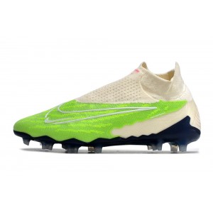 Nike Phantom GX Elite DF FG Firm Ground - Grass Green/Cream White