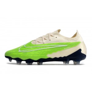 Nike Phantom GX Elite Low FG - Cream White/Grass Green