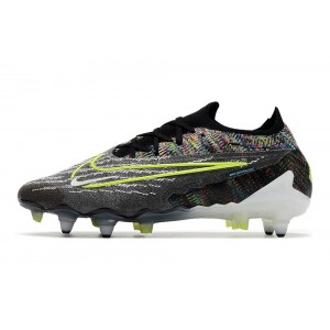 Nike Phantom GX Elite Soft Ground SG PRO Anti-Clog Fusion Link - Black/Volt