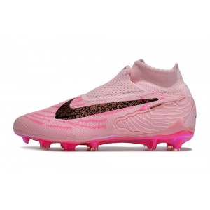 Nike Phantom GX Pink Pack Elite DF FG Soccer Cleats - Pink/Black